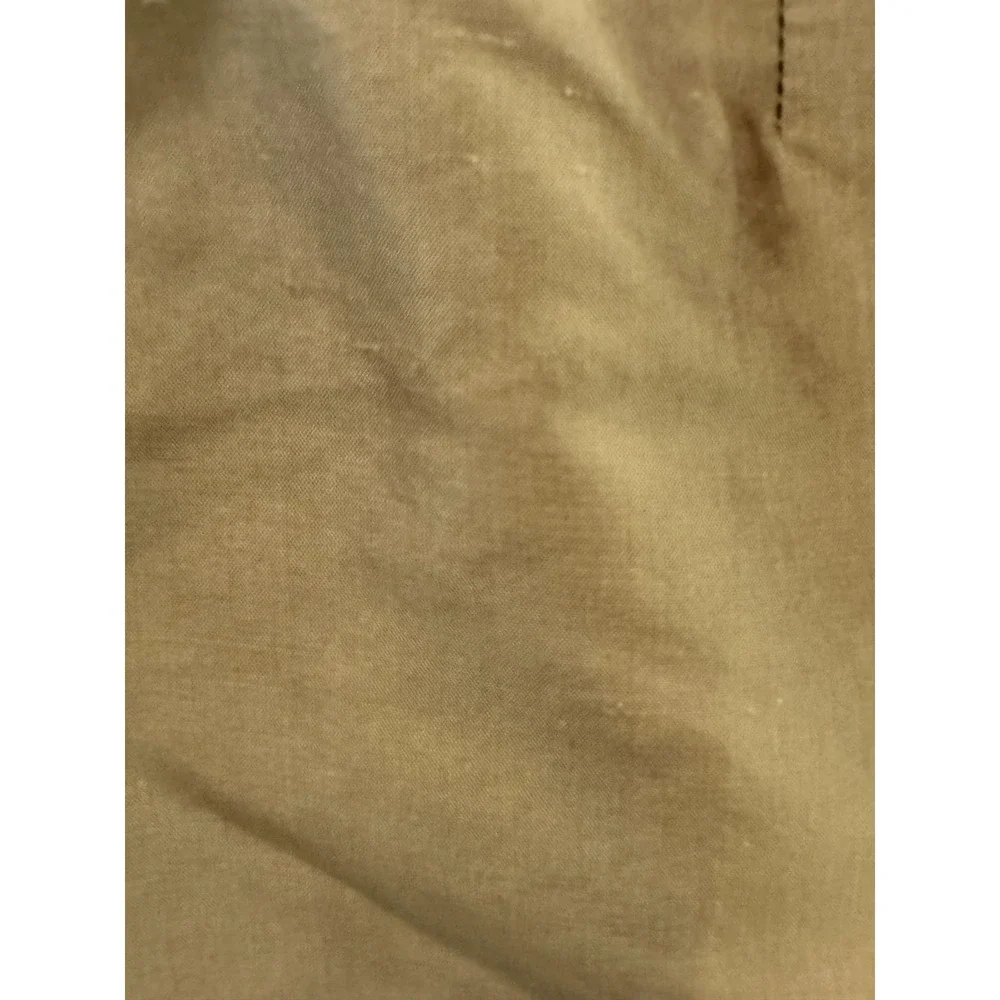Women's‎ 100% Silk Dress Pants Size XL Tan Lined Made in USA Straight Leg 2